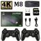 Video Game Stick M8 With 10000/3500 Classic Retro Game Console Vidio Wireless 2.4G Controller Box 4K Hdmi Original Hd