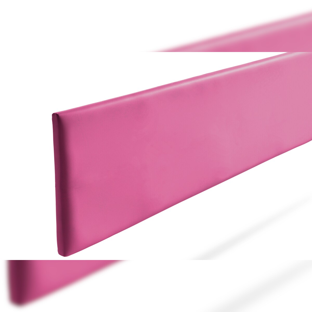 Gepolstertes Kopfteil NOVA Kunstleder 100x50x5 cm - Rosa - Moonia Image