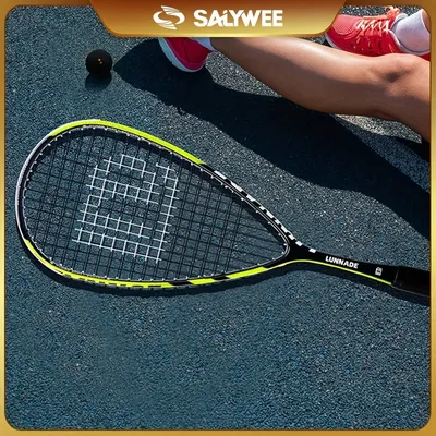 SALYWEE Squash Racket EAGLE, 100% Full Carbon Fibre Ultralight Squash Racquets, Indoor Sports