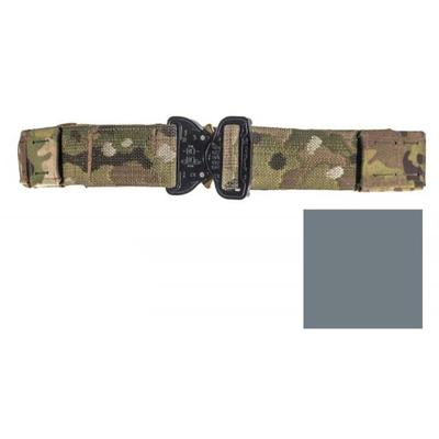 Raptor Tactical ODIN Mark IV Duty Belt Cobra 45 D-Ring Buckle 1 Row Molle Panel 3GUN Stiffness Tactical Grey Large RT-ODIN-M4-TG-L-45-D31R