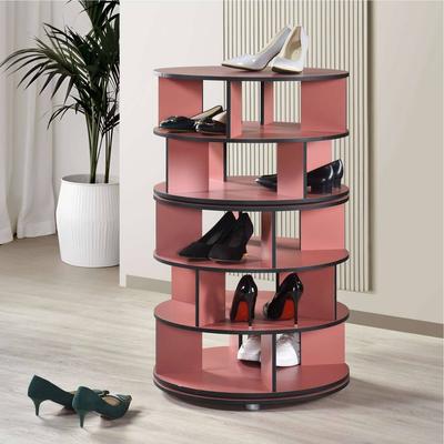 5-Tier Revolving Shoe Rack