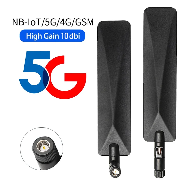 Antenna 3G 4G 5G High Gain22dBi 600-6000MHz SMA maschio per scheda di rete Wireless Router Wifi alta sensibilità al segnale