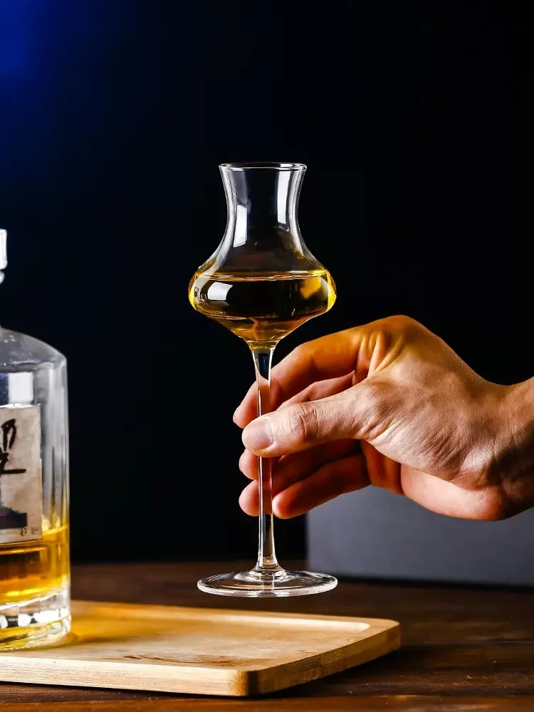 125 ml bleifreier Kristall-Aroma-Becher, Wein-Champagner-Verkostungsglas, elegantes Whiskyglas, reiner Getränkebecher Image