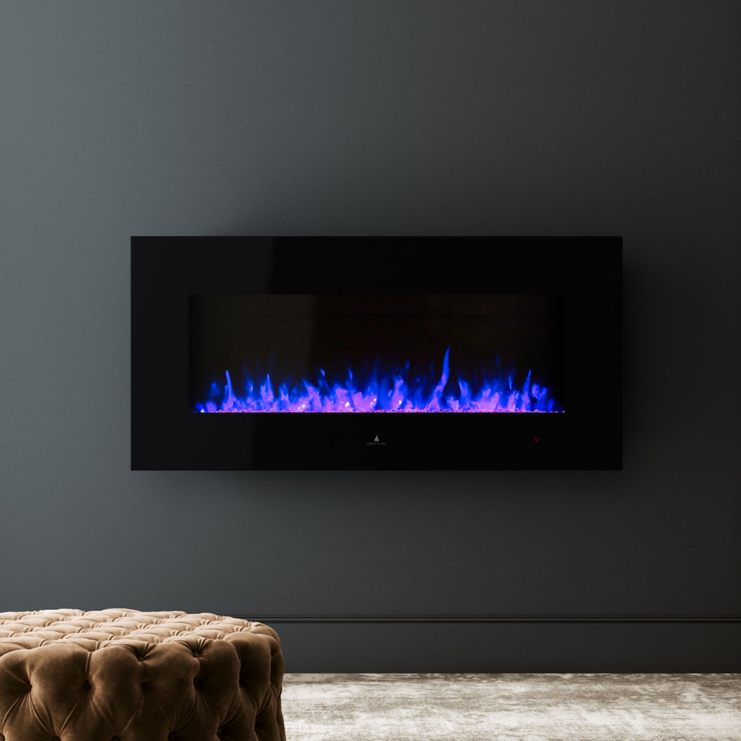 Noble Flame EVOKE 1070 Schwarz [Elektro Wandkamin]