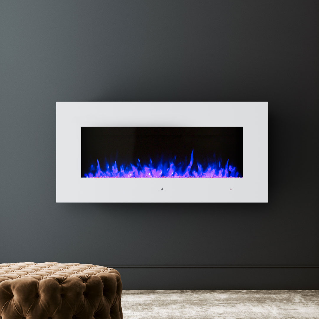 Noble Flame EVOKE 1070 Weiß [Elektro Wandkamin]