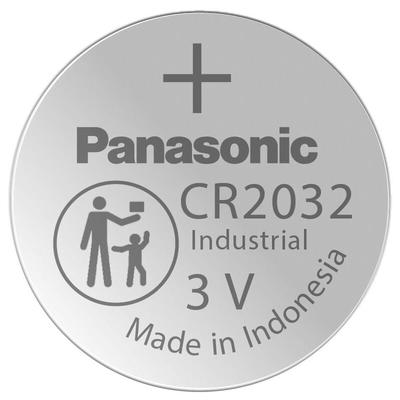 CR2032 Batterie Lithium Knopfzelle CR2032BS Bulk - Panasonic Image