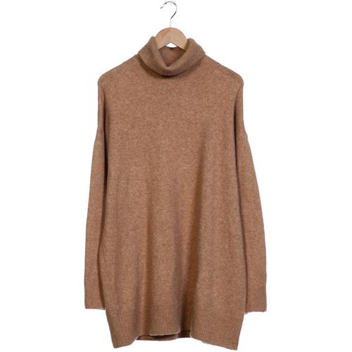 H&M Damen Pullover, Gr. 38, beige, Elasthan, Synthetik, Wolle