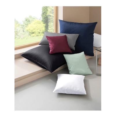 Bettwäsche KAEPPEL Gr. 8, rot (burgund), Kissenbezug B/L: 40cm x 40cm, , Mako-Satin, B/L: 40cm x 40cm, Mako-Satin, 100% Baumwolle, Bettwäsche Image