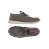 Clarks Herren Halbschuh, Gr. 45, grau, kein Etikett