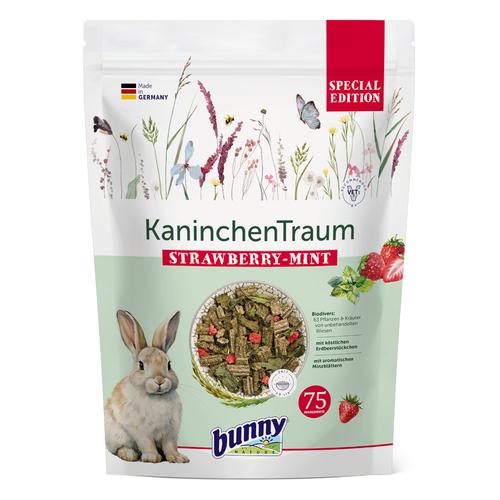 1,5kg bunny KaninchenTraum Special Edition Strawberry-Mint Kaninchenfutter