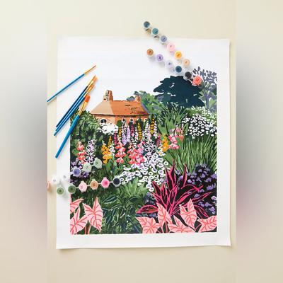 Anthropologie Games | Anthropologie Paint Anywhere Adult Paint Kit Nib Read | Color: Green | Size: Os