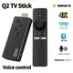 Q2 Allwinner H313 Quad-core Android TV Stick HDR10 4K BT5.0 2GB16G 2.4G/5G Doppio WiFi Assistente