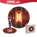 Tappetino universale 100cm VR pieghevole per PSVR2/Oculus/Meta Quest 2 3/Pro VR Game Motion Simulation PU tappetino rotondo antiscivolo