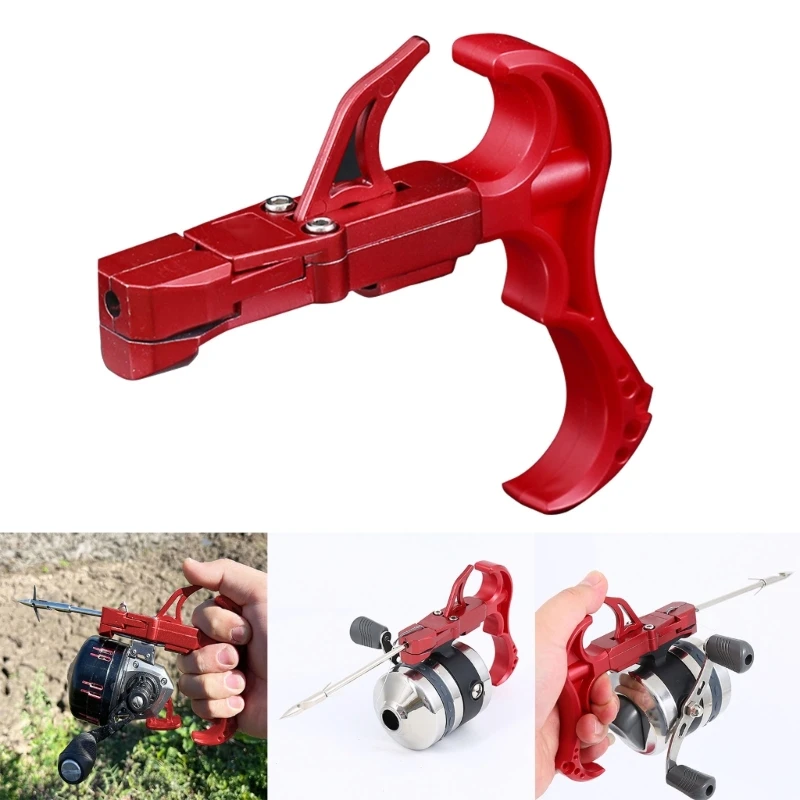 Aluminium Schleudern Release Gerät Katapulte löst Armband Schießen Teil Schleudern Release Gerät für Fische Darts Image