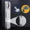 Étui magnétique transparent de luxe pour MagSafe pour iPhone 16 Plus 16 Pro Max, avec boutons tactiles d