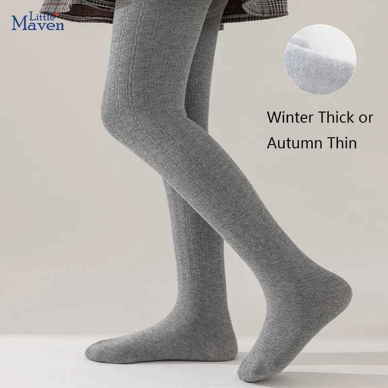 Winter Kinder Plüsch böse warme Strumpfhosen Kinder Strümpfe Baby Mädchen Strumpfhosen Kleinkind Kleidung Stretch Fuß Leggings 2-8 Jahre Image