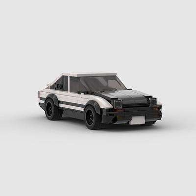 331pcs AE86 Racing Car Model Building Block Toys - Classic MOC Educational Gift for Kids Halloween/Thanksgiving Day/Christmas gift Halloween/Thanksgiving Day/Christmas gift Easter Gift