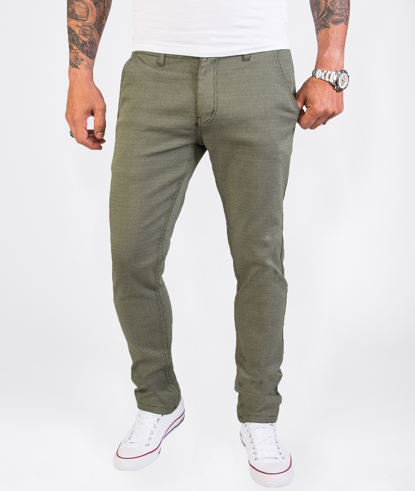 Rock Creek Stoffhose Grün Image