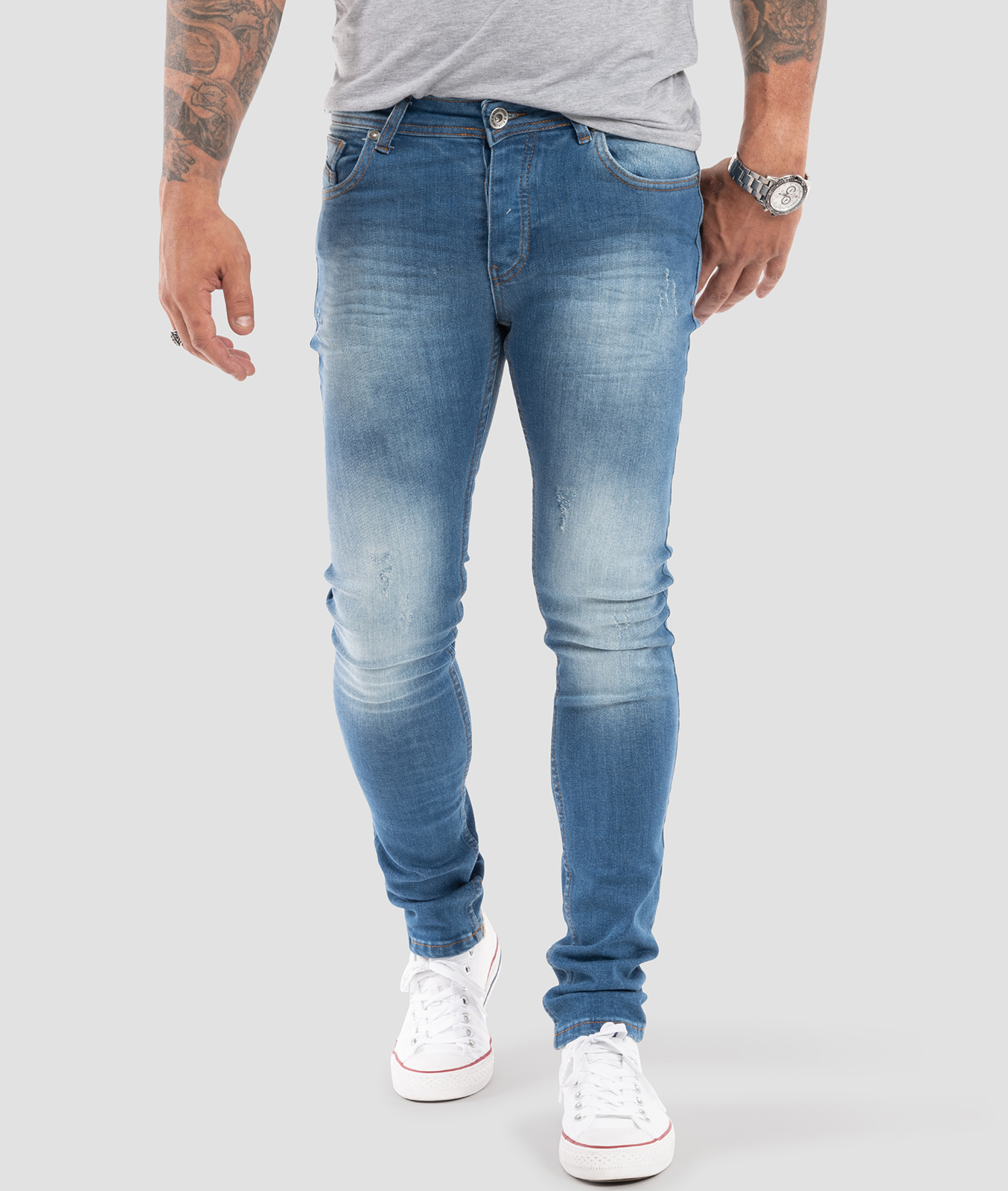 Rock Creek Jeans Hellblau Image