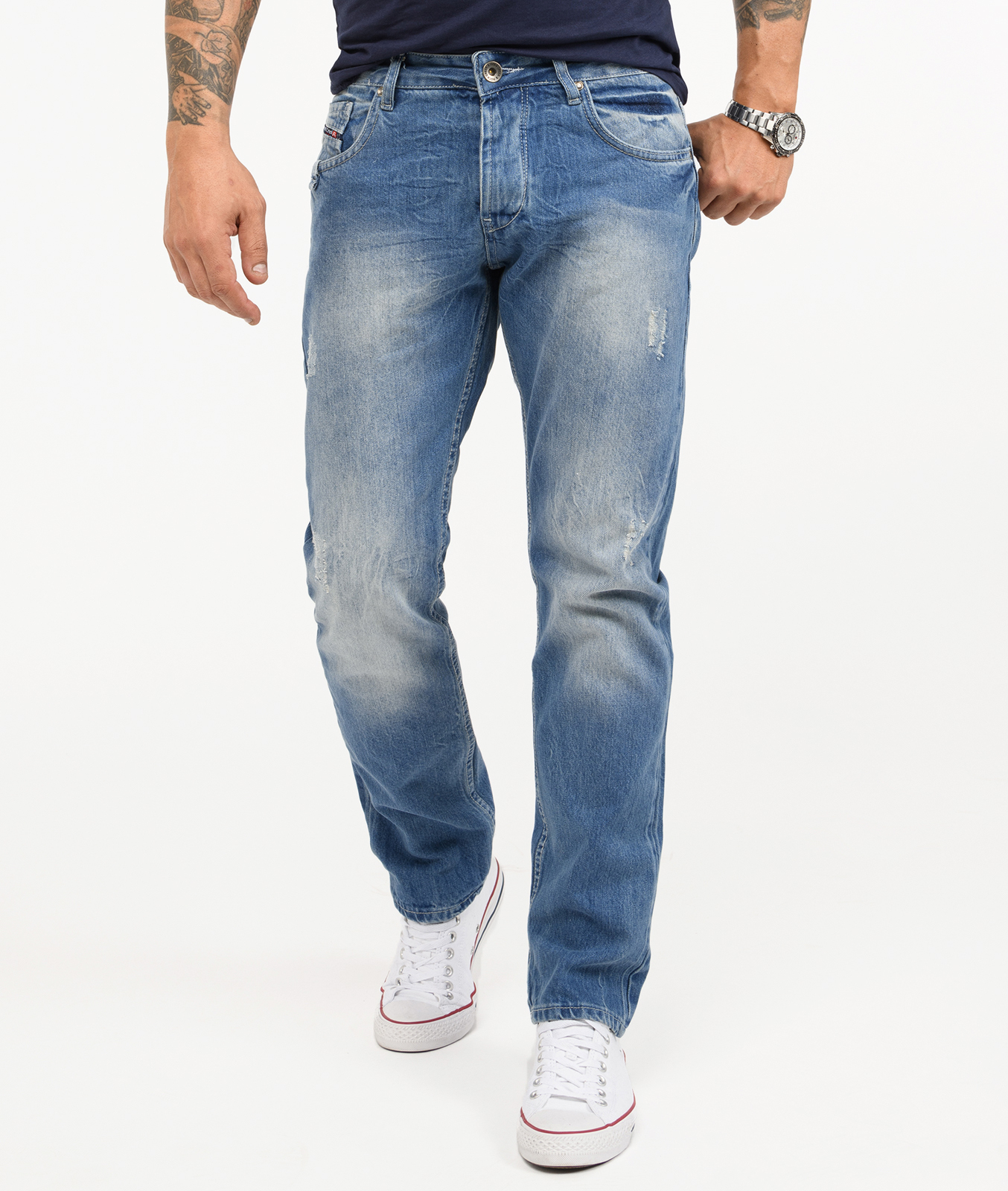 Rock Creek Jeans Hellblau Image