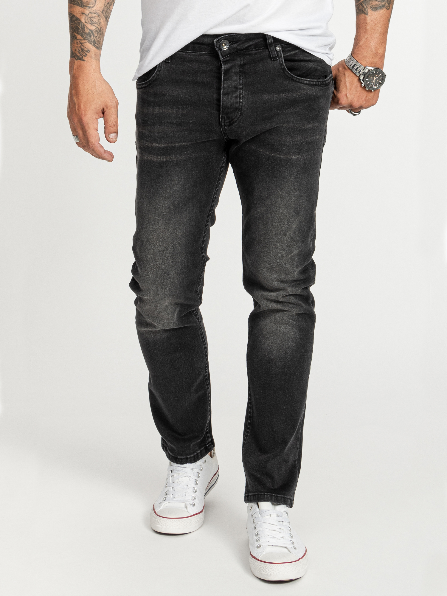 Rock Creek Jeans Schwarz Image