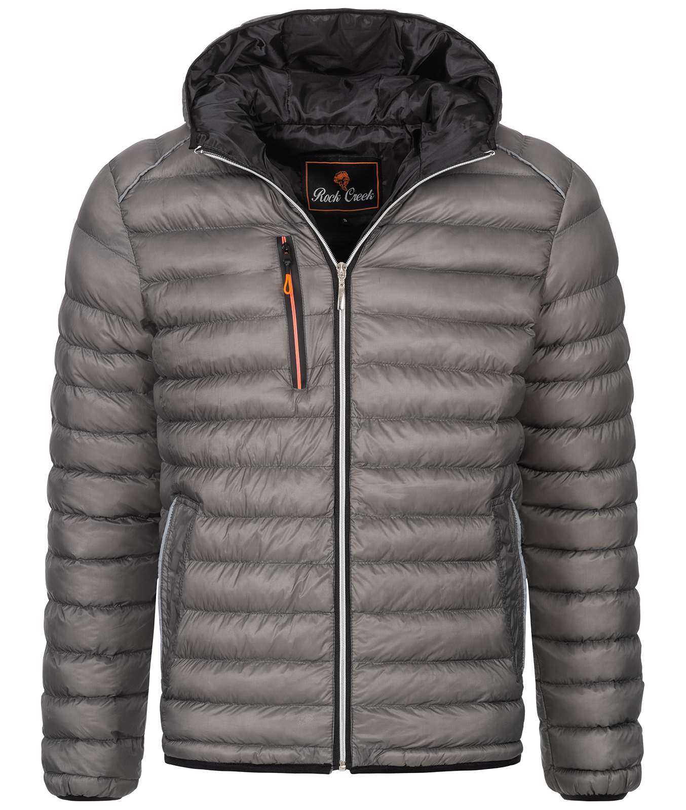 Rock Creek Steppjacke Grau M