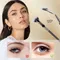 Angled Fan Shaped Eyelash Brush Multifunctional Eyelash Eyebrow Makeup Brush No Smearing Clumping