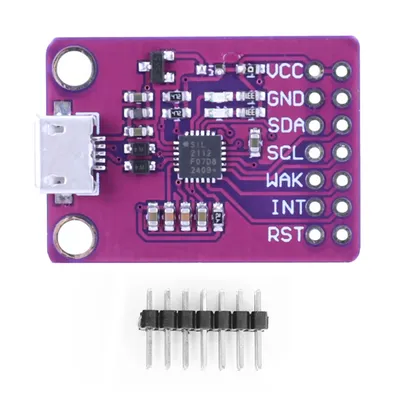 CP2112 Debug Board USB to SMBus I2C Communication Module 2.0 Micro USB 2112 Evaluation Kit for