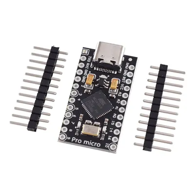 ATmega32U4 Micro USB/Type-C Pro Micro Board with 2 Row Pin Header Pro USB Type-C Micro-Controller