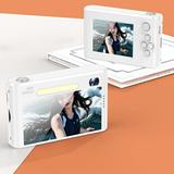 COM1950s Camcorders Video Camera 4K 48Mp Hd Digital Camera 2.4In Ips Screen Take Photos and Videos Travel Camcorder 8X Ptz with Night Flash Light and Mirror Beauty Selfie Supports Otg Transmission