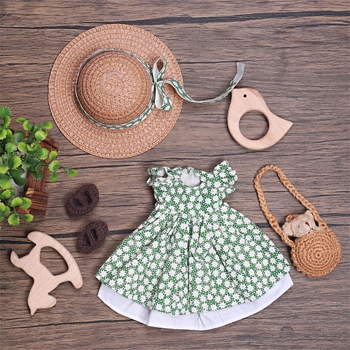 handgemachtes Waldorf Puppenkleiderset für 12 Zoll Puppe handgemachte Muppet Puppe für Weihnachtsgeschenke