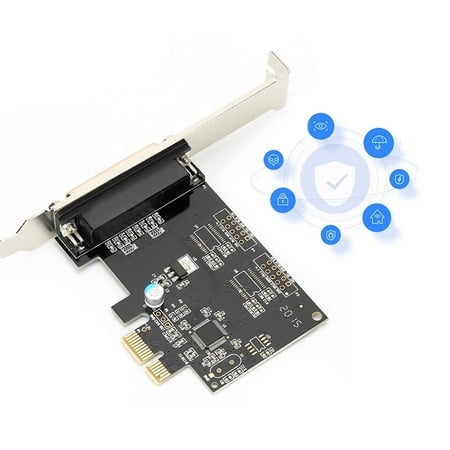Pci_E To Lpt Built-In 16 Byte Fifo with a Cover Board Pci-E Parallel for Programmers Scanners Pci Express X1 Slot Printers