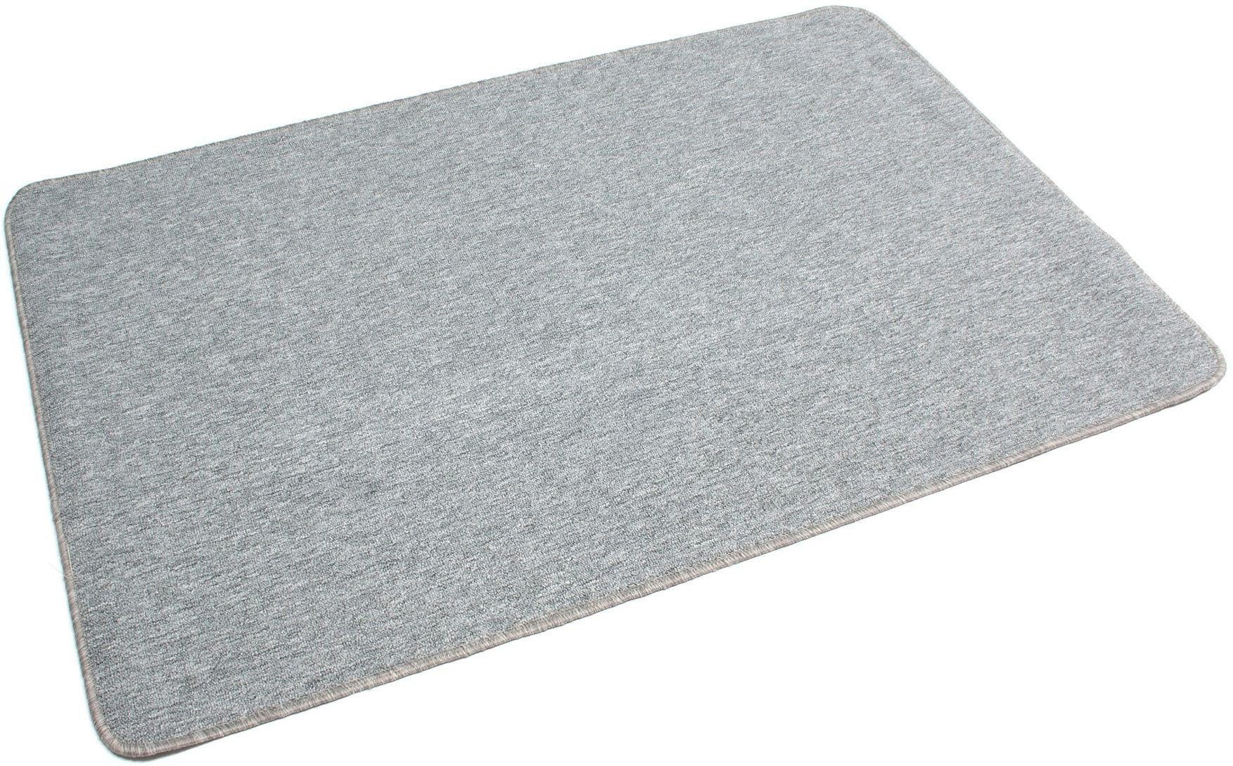 Teppich "MACAO, Made in Netherlands", grau, B:140cm H:5mm L:200cm, Polypropylen (PP), PRIMAFLOR-IDEEN IN TEXTIL, Teppiche, Uni Farben, ideal im Wohnzimmer & Schlafzimmer Image