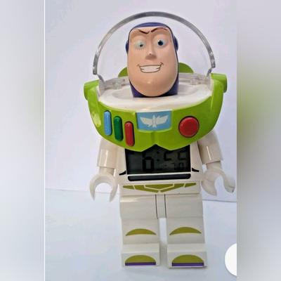 Disney Other | Buzz Lightyear 3 Digital Alarm Clock | Color: Red/White | Size: Osb