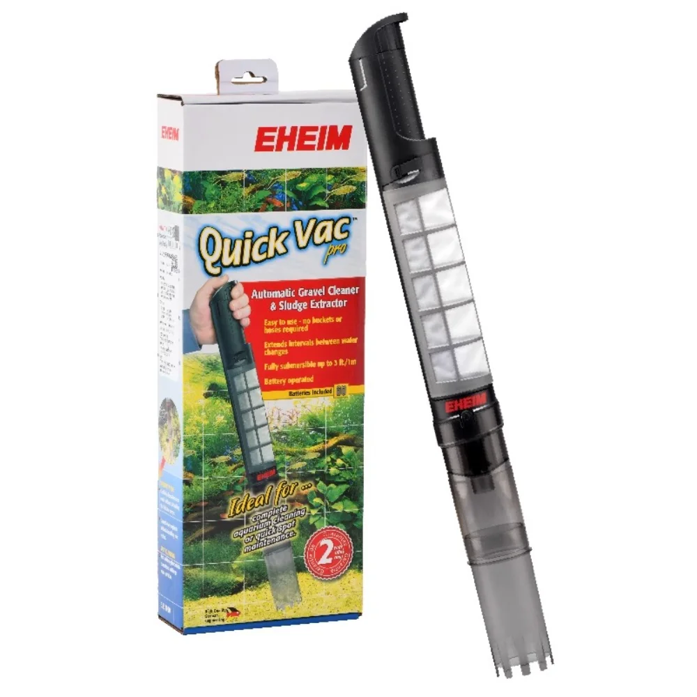 EHEIM Quick Vac Pro Einstellbarer Durchfluss Süßwasser Salzwasser Aquarium Filter Mikrooberflächenskimmer mit Pumpe Image
