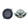 2 pezzi altoparlanti portatili a gamma completa da 1,5 pollici 4 Ohm 8W 40MM altoparlante Bluetooth fai da te ad angolo pieghevole magnetico interno al neodimio