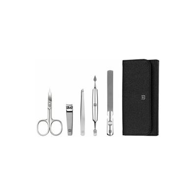 Classic inox Druckknopf-Etui, schwarz, 5-tlg. - Zwilling