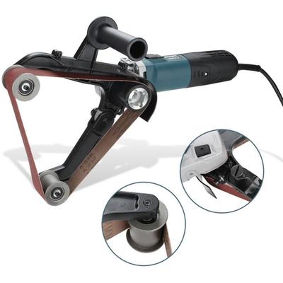 Hengda - swanew Rohrschleifer 1300W 760mm Rohrbandschleifer mit 3 Körnungen 80/100/120 für den Image