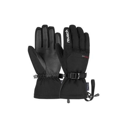 Skihandschuhe REUSCH "Outset R-TEX XT", Damen, Gr. 9, schwarz-weiß (schwarz, weiß), 89% Polyester, 9% Polyurethan, 2% Elasthan, mehrfarbig, klassisch, Handschuhe, mit TecFill-Kunstfaserisolierung Image