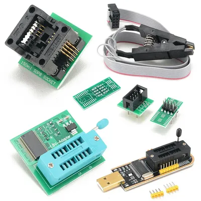 EEPROM Flash BIOS USB Programmer Module 24 25 Series CH341 Programmer Complete Kit Online