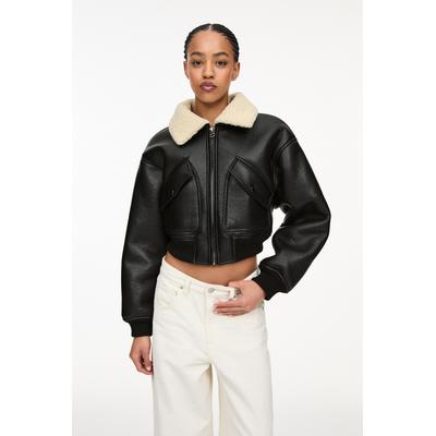 Double-Faced Cropped Jacket