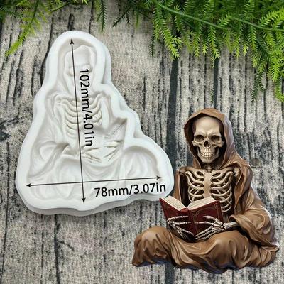 TEMU Halloween Silicone Mold For Fondant & Chocolate - Cake Decorating, Baking & Crafts