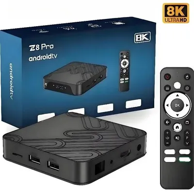 Z8 Pro Android TV Box 12.0 H618 4K Dual WIFI 4GB 32GB WiFi 2,4/5G Android 12 ATV Smart TV Stick Android Media Player Set-Top-Box