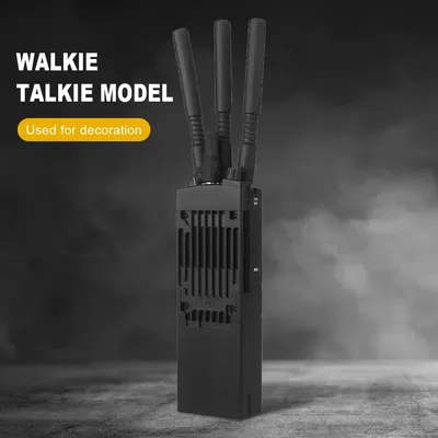 Walkie Talkie Handheld Transceiver MPU5 Dummy Taktisches Modell Interphone Dummy Modell Radio Image
