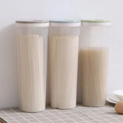 Noodles Sealed Can Kitchen Accessories Food Grade Plastic Kitchen Storage & Organization