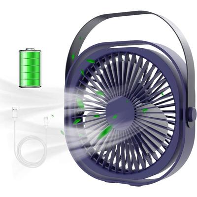 USB-Ventilator, Tischventilator, Mini-Ventilator, leiser 3-Gang-Ventilator, tragbarer Image