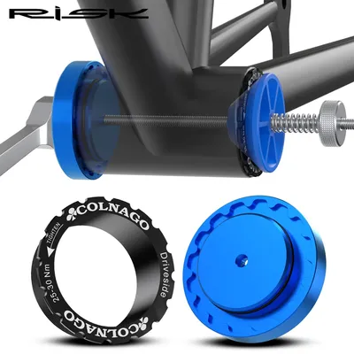 Risk Bottom Bracket Removal Tool Kit, For Colnago BB T45 Thread Bike Bottom Bracket,Bicycle Repair Tools,3/8" Ratchet BB Wrench