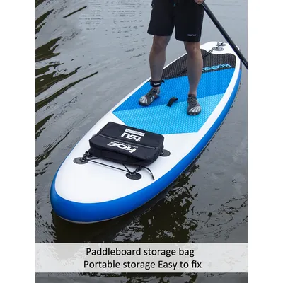 Sealed Zipper Stand Up Paddle Board Storage Bag Lightweight Oxford Cooler Storage Bag with Fixing Buckle Kayak Accessories