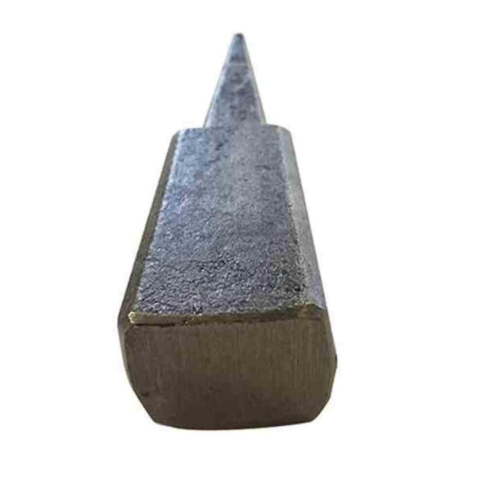 Dengelamboss 500 g in schwarz und natur, flach Image