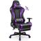 Gaming Chair with Footrest Speakers Video Game Chair Bluetooth Music Heavy Duty Ergonomic Computer Office Desk Chair